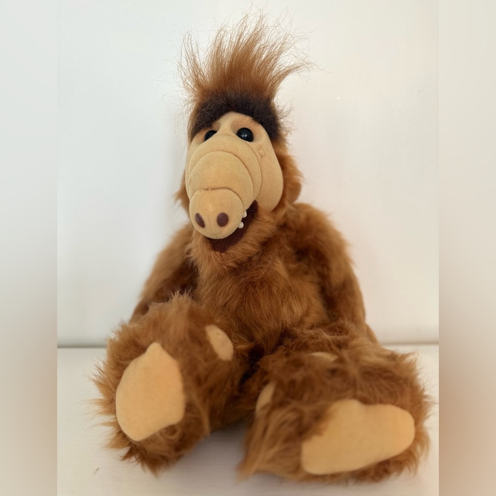 Rare Vintage 1986 Plush 18" Alf Stuffed Animal Doll Toy Alien Coleco-Collector